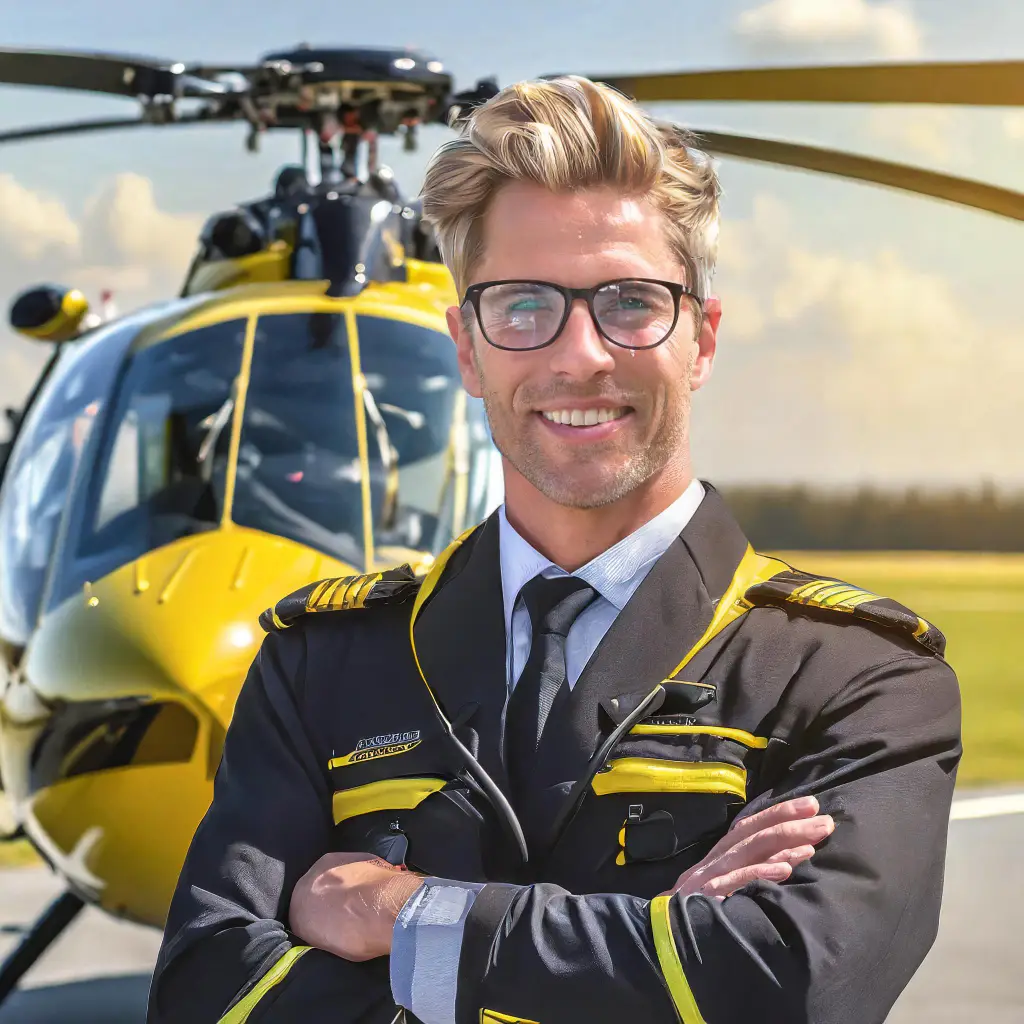 Unfallversicherung für Hubschrauberpilot